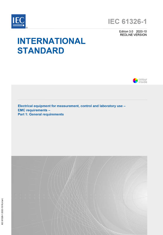 Cover IEC 61326-1:2020 RLV